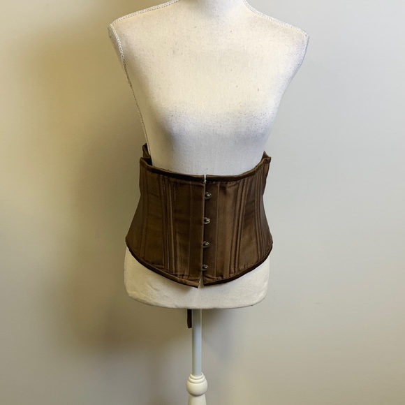Brown Corset Top - Picture 1 of 6